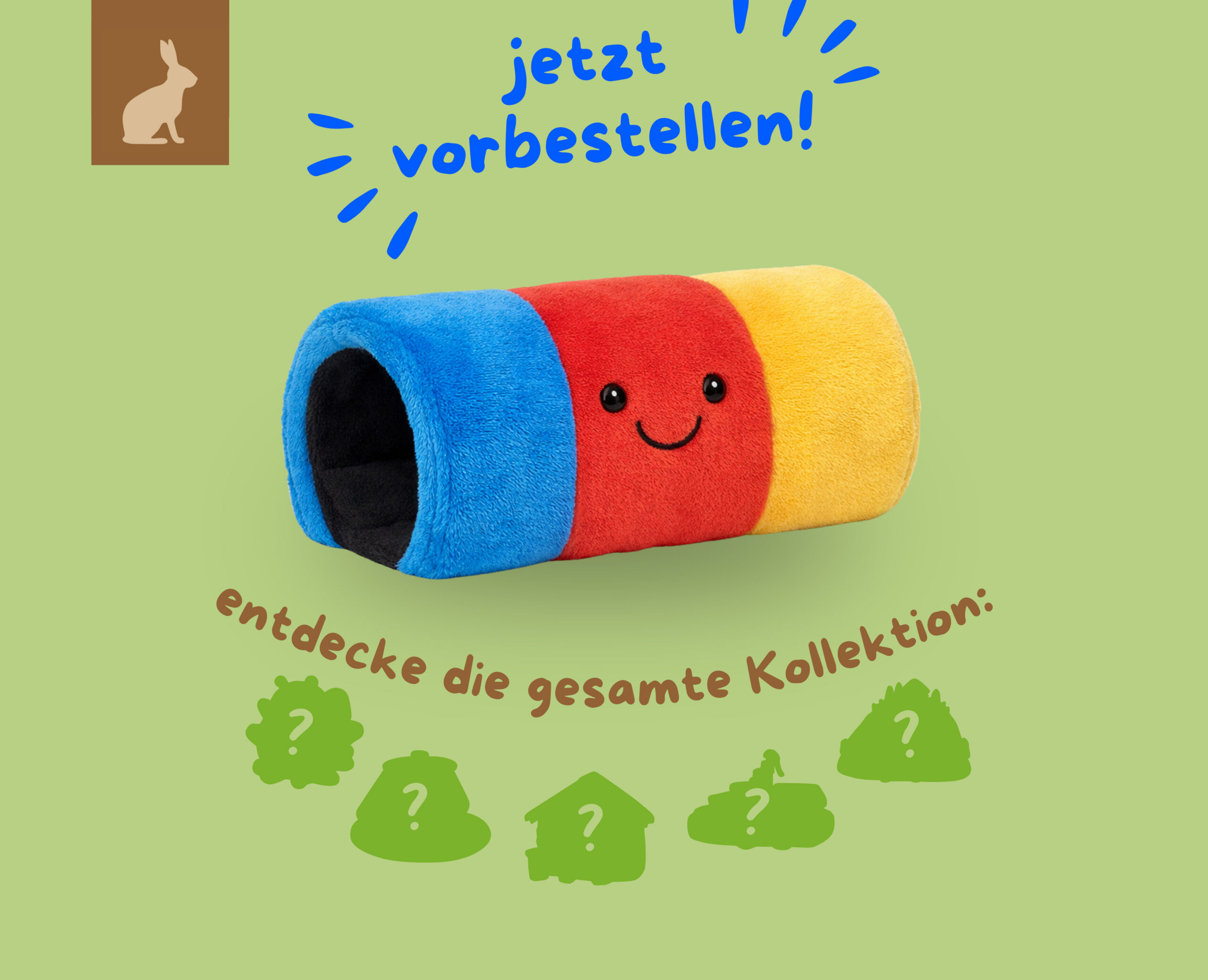 Jetzt vorbestellen!! Unsere Hasenhöhlen Plüschies! 💞✨